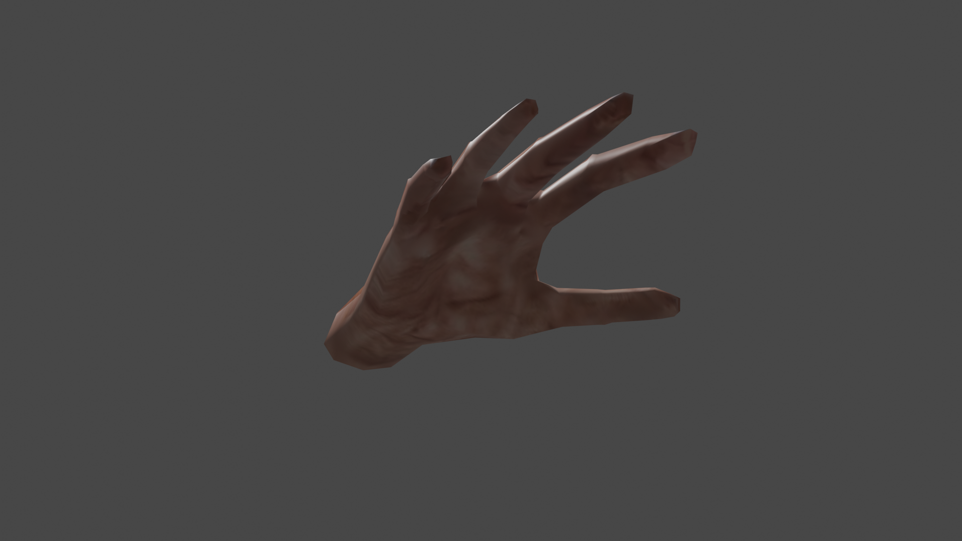 Basic Hand (LOW-POLY) preview image 3